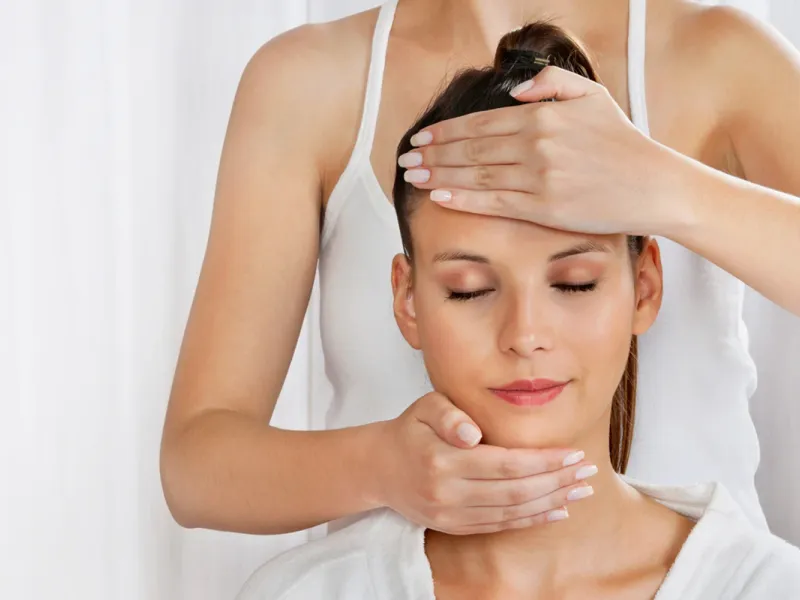 Image of oil being poured onto hand